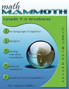 portada Math Mammoth Grade 7-a Worktext (en Inglés)