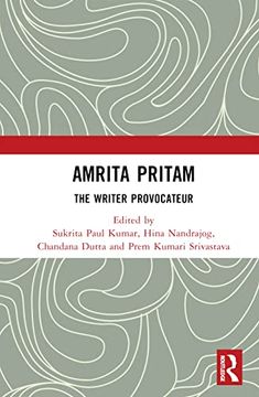 portada Amrita Pritam (Writer in Context) (en Inglés)