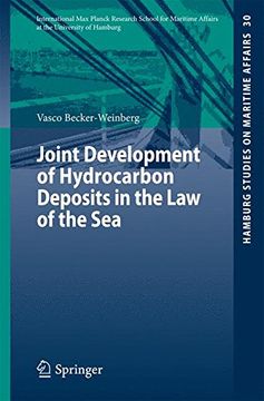 portada Joint Development of Hydrocarbon Deposits in the Law of the Sea (Hamburg Studies on Maritime Affairs)