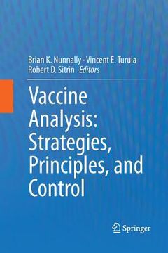 portada Vaccine Analysis: Strategies, Principles, and Control