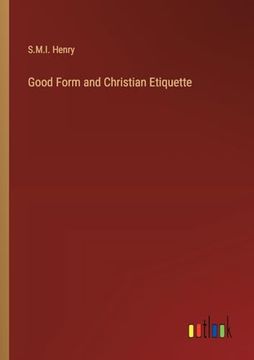 portada Good Form and Christian Etiquette