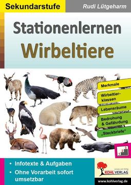 portada Stationenlernen Wirbeltiere (in German)