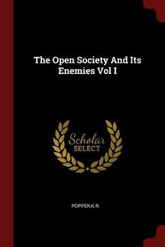 portada The Open Society And Its Enemies Vol I (en Inglés)