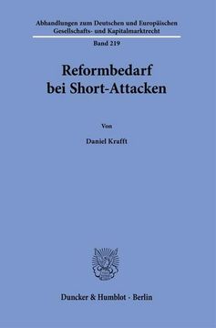 portada Reformbedarf Bei Short-Attacken (en Alemán)