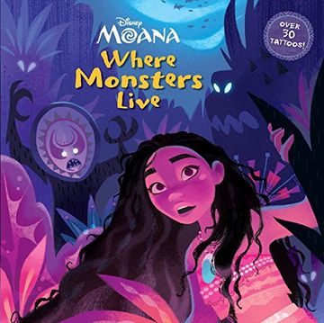 portada Where Monsters Live (Disney Moana) 
