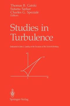 portada studies in turbulence (en Inglés)