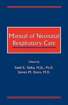 portada manual of neonatal respiratory care (en Inglés)