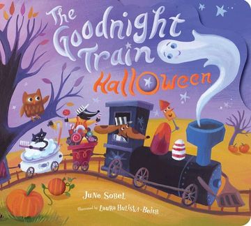 portada Goodnight Train Halloween Board Book: A Halloween Book for Kids (The Goodnight Train) 