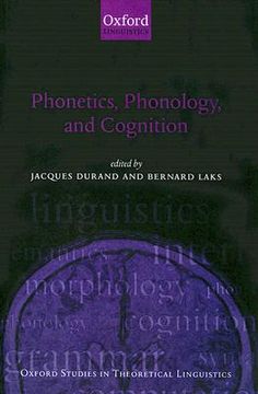 portada phonetics, phonology, and cognition (en Inglés)