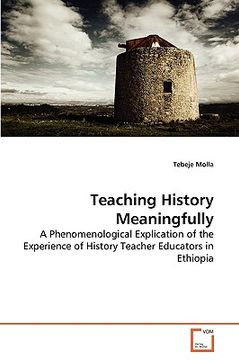 portada teaching history meaningfully (in English)