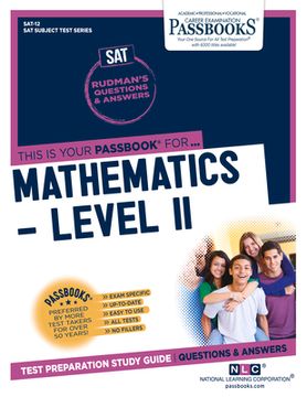portada Mathematics - Level II (Sat-12): Passbooks Study Guide Volume 12 (en Inglés)