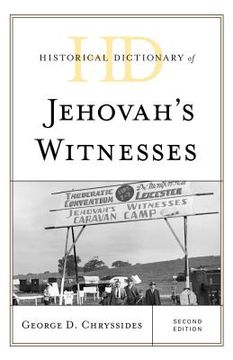 portada Historical Dictionary of Jehovah's Witnesses (en Inglés)
