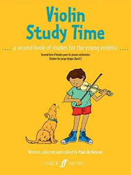 portada Violin Study Time: A Second Book of Studies for Young Violinists (en Inglés)