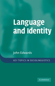 portada Language and Identity Paperback (Key Topics in Sociolinguistics) (in English)