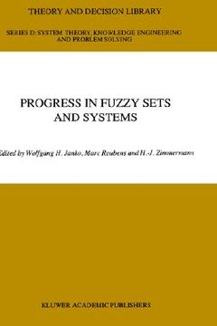 portada progress in fuzzy sets and systems (en Inglés)