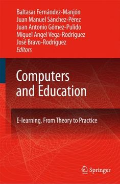 portada Computers and Education: E-Learning, From Theory to Practice (in English)
