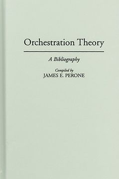portada orchestration theory: a bibliography (en Inglés)