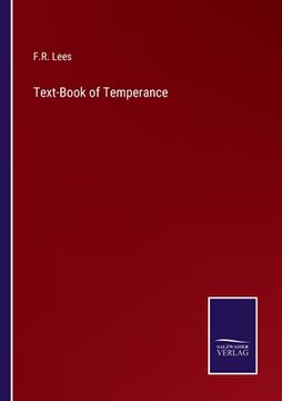 portada Text-Book of Temperance (in English)