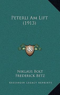 portada peterli am lift (1913) (en Inglés)