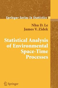 portada statistical analysis of environmental space-time processes (en Inglés)