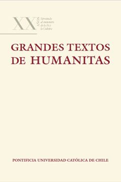 portada Grandes Textos de Humanitas xx Años