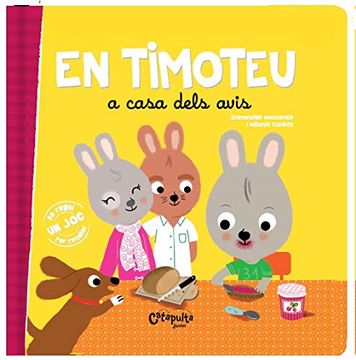 portada En Timoteu a Casa els Avis Catalan (Infantil-Juvenil) (in Catalá)