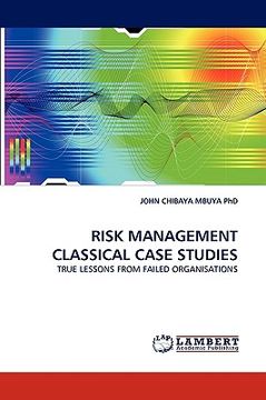 portada risk management classical case studies (en Inglés)