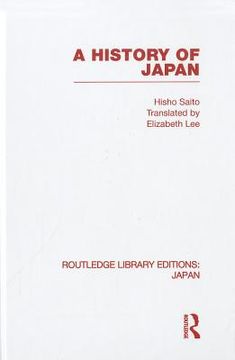 portada a history of japan (en Inglés)