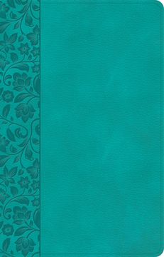 portada NASB Large Print Personal Size Reference Bible, Teal Leathertouch, Indexed (en Inglés)