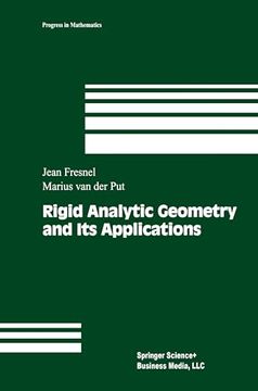 portada Rigid Analytic Geometry and Its Applications (en Inglés)