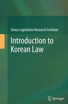 portada Introduction to Korean Law