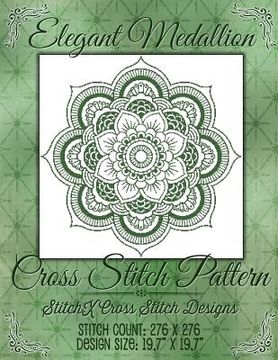 portada Elegant Medallion Cross Stitch Pattern (en Inglés)