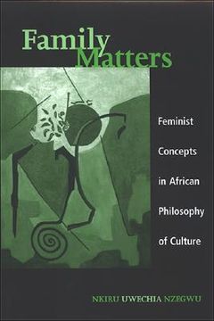 portada family matters: feminist concepts in african philosophy of culture (en Inglés)