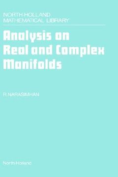 portada analysis on real and complex manifolds (en Inglés)