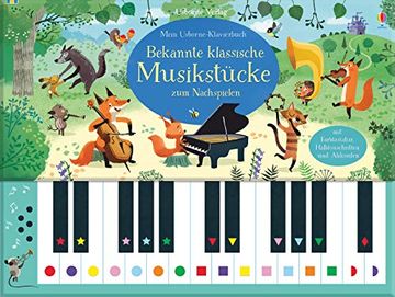 portada Mein Usborne-Klavierbuch: Bekannte Klassische Musikstücke zum Nachspielen (in German)