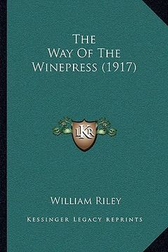 portada the way of the winepress (1917) (in English)