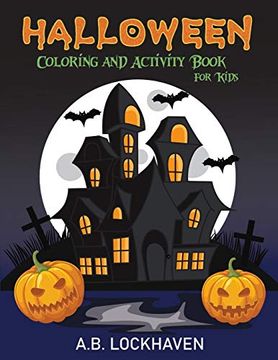 portada Halloween Coloring and Activity Book for Kids (Coloring and Activity Books) 