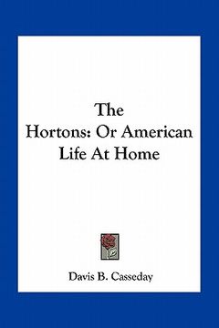 portada the hortons: or american life at home (en Inglés)