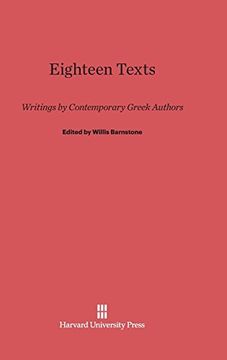portada Eighteen Texts (en Inglés)