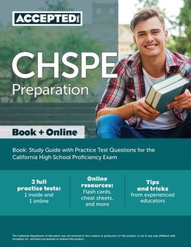 portada CHSPE Preparation Book: Study Guide with Practice Test Questions for the California High School Proficiency Exam (en Inglés)
