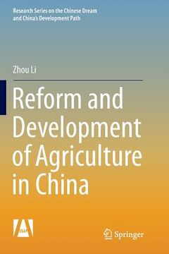 portada Reform and Development of Agriculture in China (en Inglés)