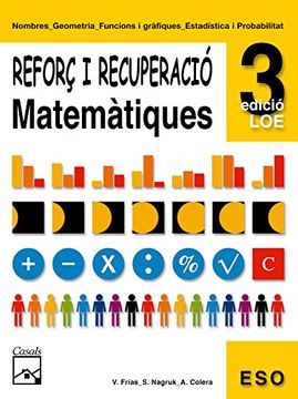 portada Reforç de matemàtiques 3 (Quaderns ESO) (en Catalá)