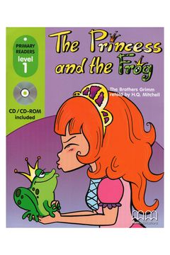 portada The Princess and the Frog - Primary Readers level 1 Student's Book + CD-ROM (in English)