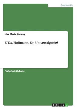 portada E.T.A. Hoffmann. Ein Universalgenie? (German Edition)