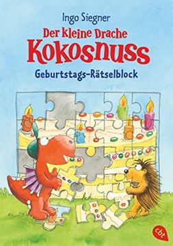 portada Der Kleine Drache Kokosnuss? Geburtstags-Rätselblock: Rätsel-Block (en Alemán)