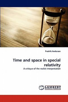 portada time and space in special relativity (in English)