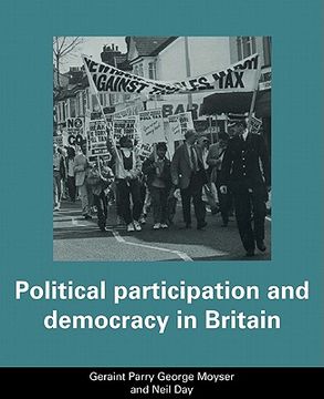 portada Political Participation and Democracy in Britain (en Inglés)