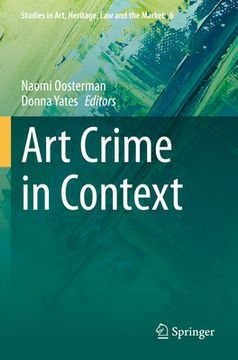 portada Art Crime in Context (en Inglés)