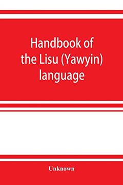 portada Handbook of the Lisu (Yawyin) Language (en Inglés)