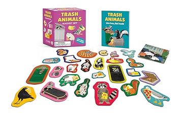 portada Trash Animals Magnet Set: Live Free, eat Trash! (rp Minis) (en Inglés)